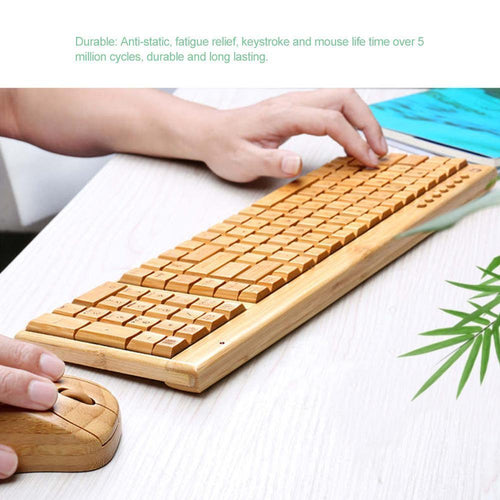 BAMBOO KEYBOARD AND MOUSE null