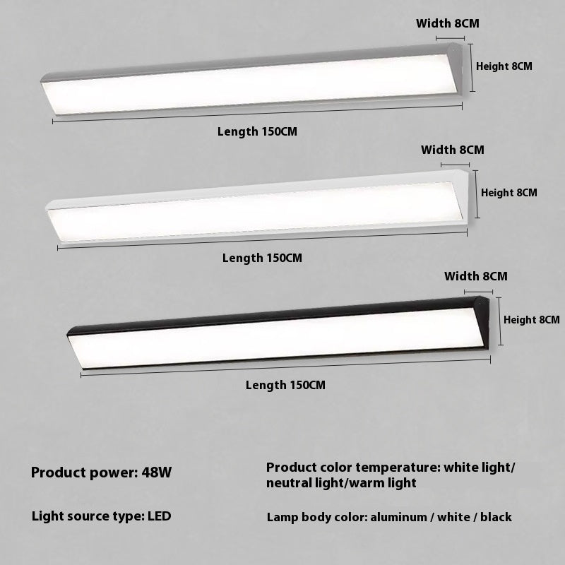 Led Strip Modern Waterproof Wall Lamp