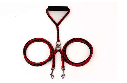 Hand-Knitted Dog Leash - Braided Rope 140cm - Amanluxe