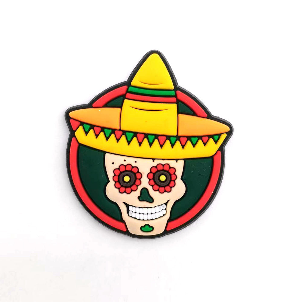 Mexican Food Series Interesting Diy Shoe Flower Decorations