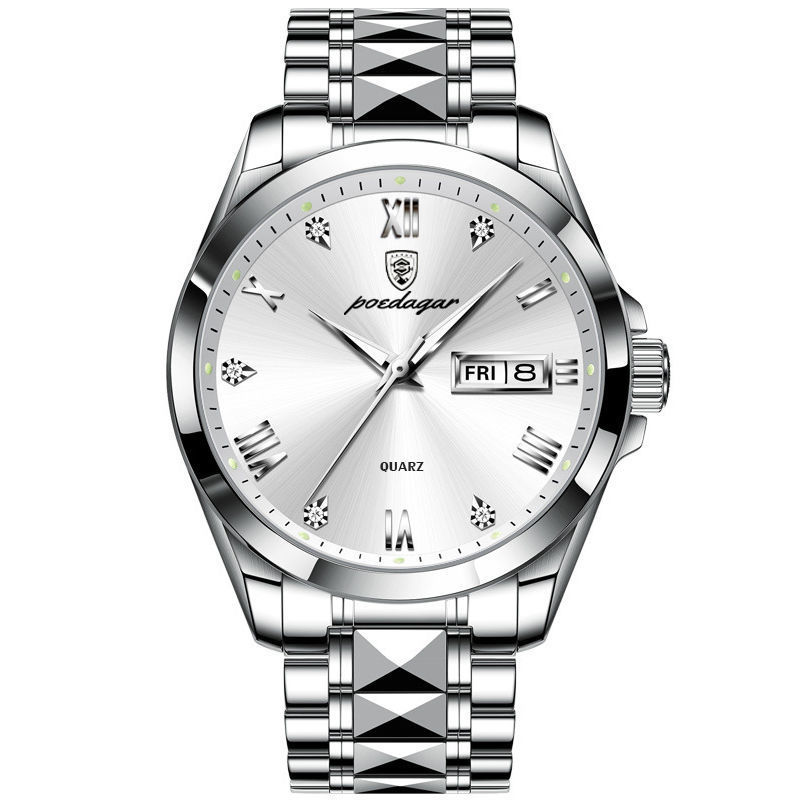 Waterproof Luminous Double Calendar Men's Watch