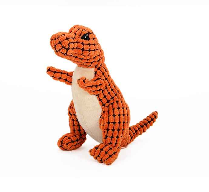 Giant Dinosaur Plush Dog Toy - Squeaker - Amanluxe