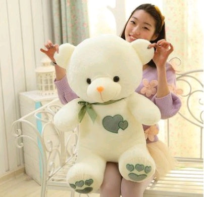 Plush toy heart-hearted couple love bear hug bear teddy bear doll bear Bud