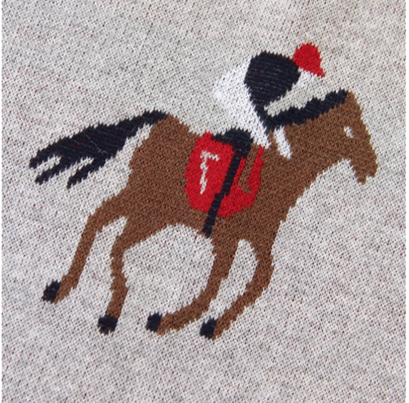 Pure Cotton Thread Casual Knitted Blanket Baby Hug Blanket