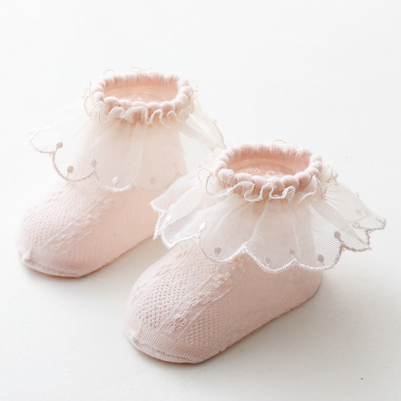 Korean Lace Baby Baby Lace Socks