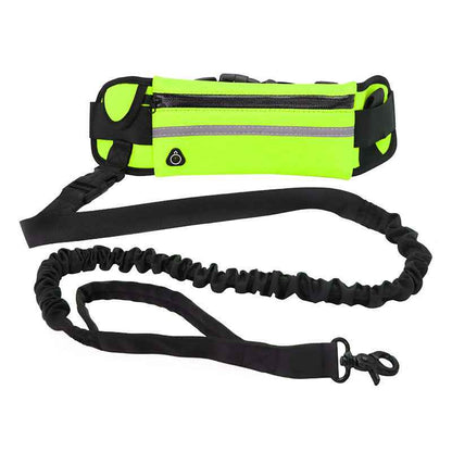 Hands-Free Dog Leash Belt - Bungee 180lbs - Amanluxe