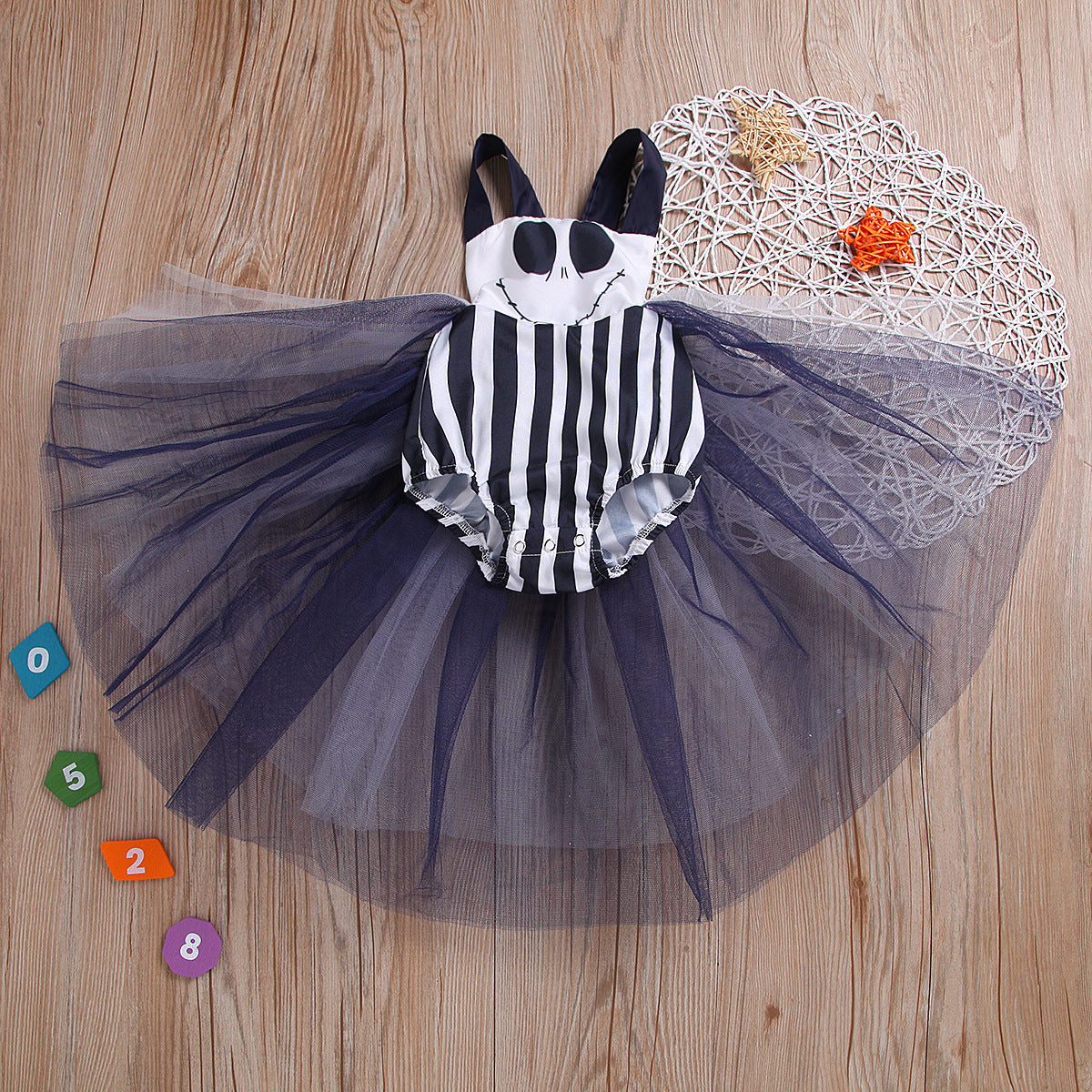 Halloween net red net yarn children's skirt