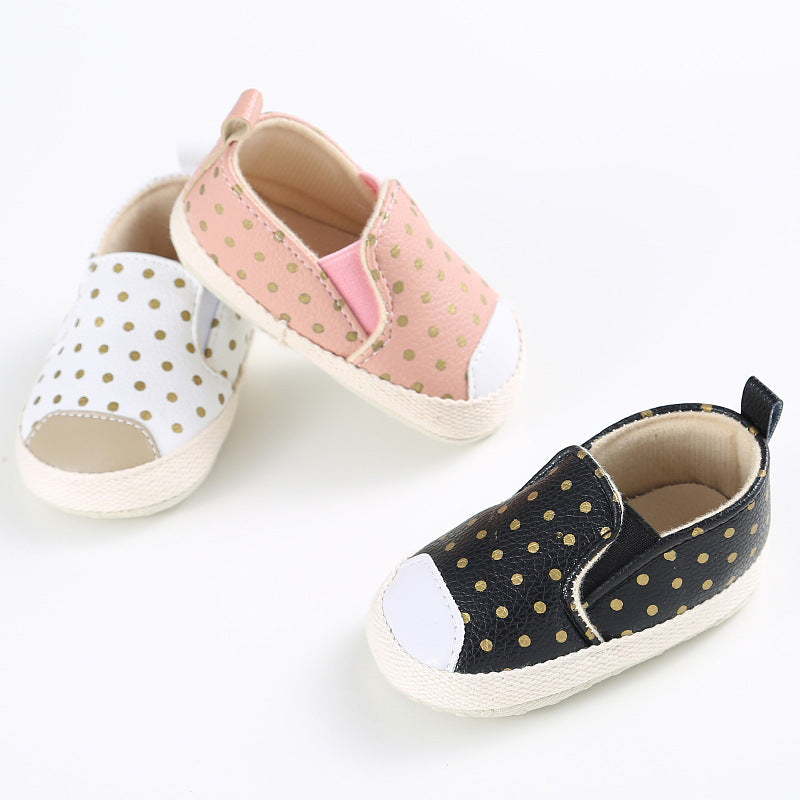 Baby shoes rattan dot shoes