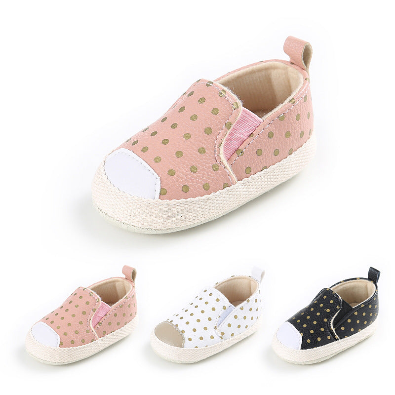 Baby shoes rattan dot shoes