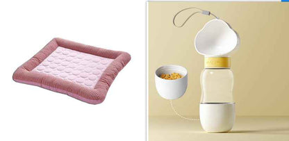 Pet Cooling Pad - Ice Silk Summer Mat - Amanluxe