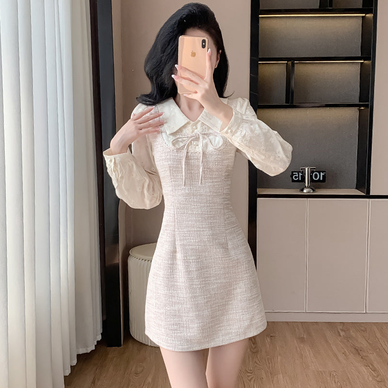 Women's Autumn Fake Two-piece Skirts