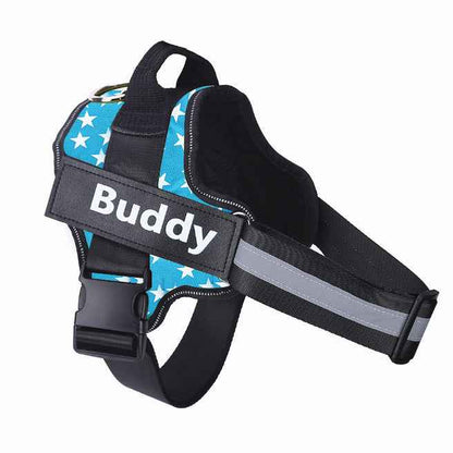 Personalized Dog Harness - No Pull Reflective - Amanluxe