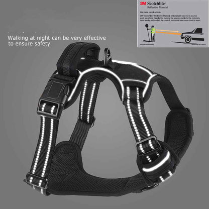 Dog Harness Vest - No Pull Reflective - Amanluxe