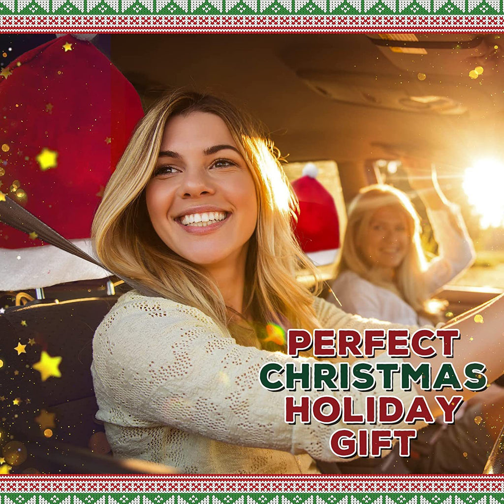 Christmas Car Chair Covers Christmas Day Decorations