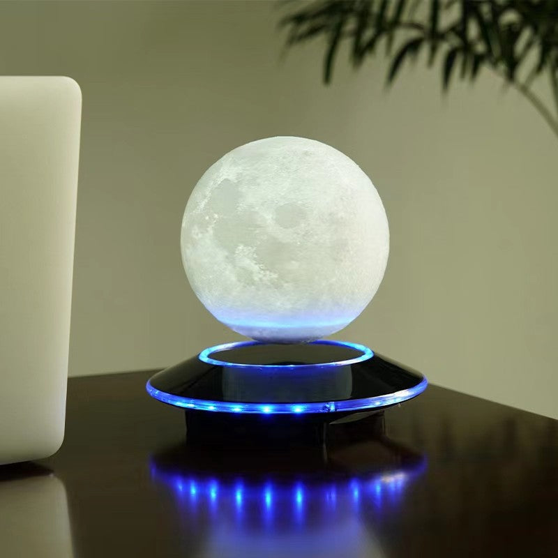 Magnetic Levitation Moon Atmosphere Bedroom Sleep Magnetic Levitation Table Lamp
