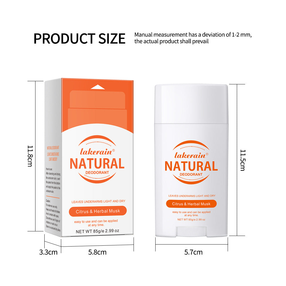 Natural Deodorant Armpit Refreshing Antiperspirant null