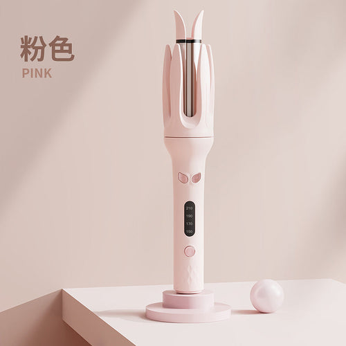 Automatic Curling Iron, Large Wave Negative Ion Long-lasting Styling Curling Artifact, Perm Stick, Rotating Curler null