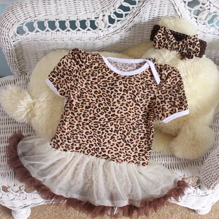 The Newest Baby In Summer, 0-12 Months Cartoon Pattern, Lovely Ha Dress, Climbing Dress