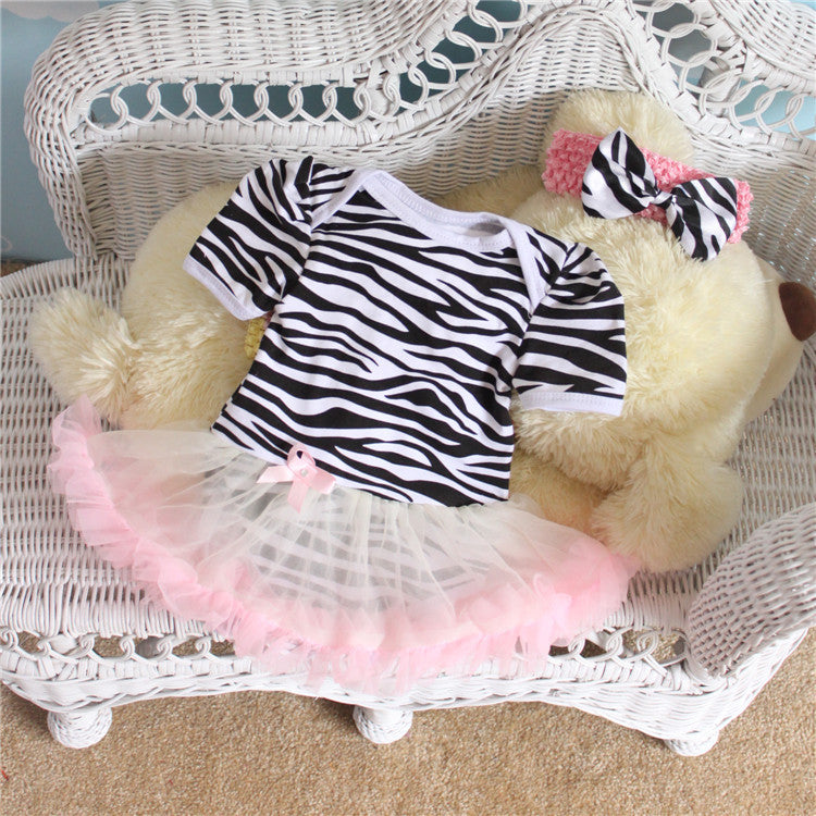 The Newest Baby In Summer, 0-12 Months Cartoon Pattern, Lovely Ha Dress, Climbing Dress