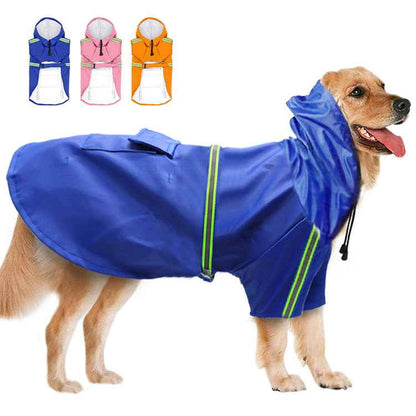 Dog Raincoat - Reflective Waterproof - Amanluxe