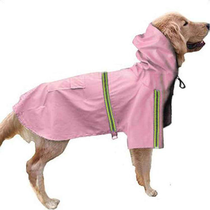 Dog Raincoat - Reflective Waterproof - Amanluxe