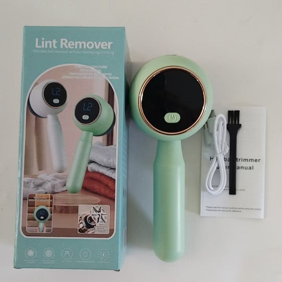 LCD Display Lint Shaver For Home Use, Coat And Sweater Shaver