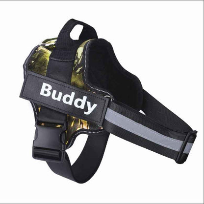 Personalized Dog Harness - No Pull Reflective - Amanluxe