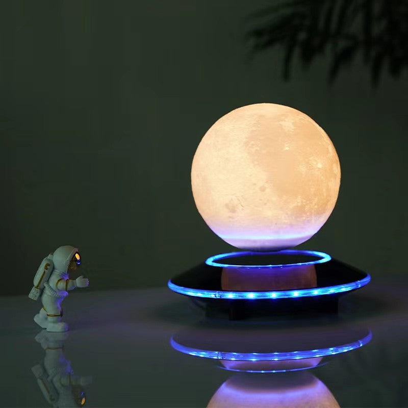 Magnetic Levitation Moon Atmosphere Bedroom Sleep Magnetic Levitation Table Lamp