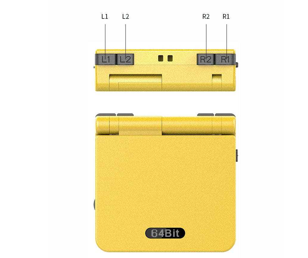 Mini handheld flip handheld null