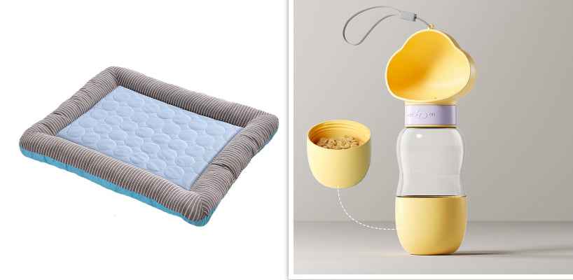 Pet Cooling Pad - Ice Silk Summer Mat - Amanluxe