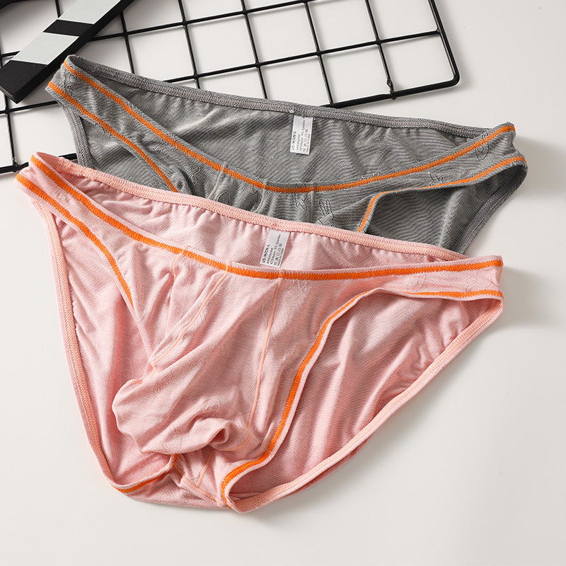 Men's New Ice Silk Underwear Butt-lift Underwear Hip