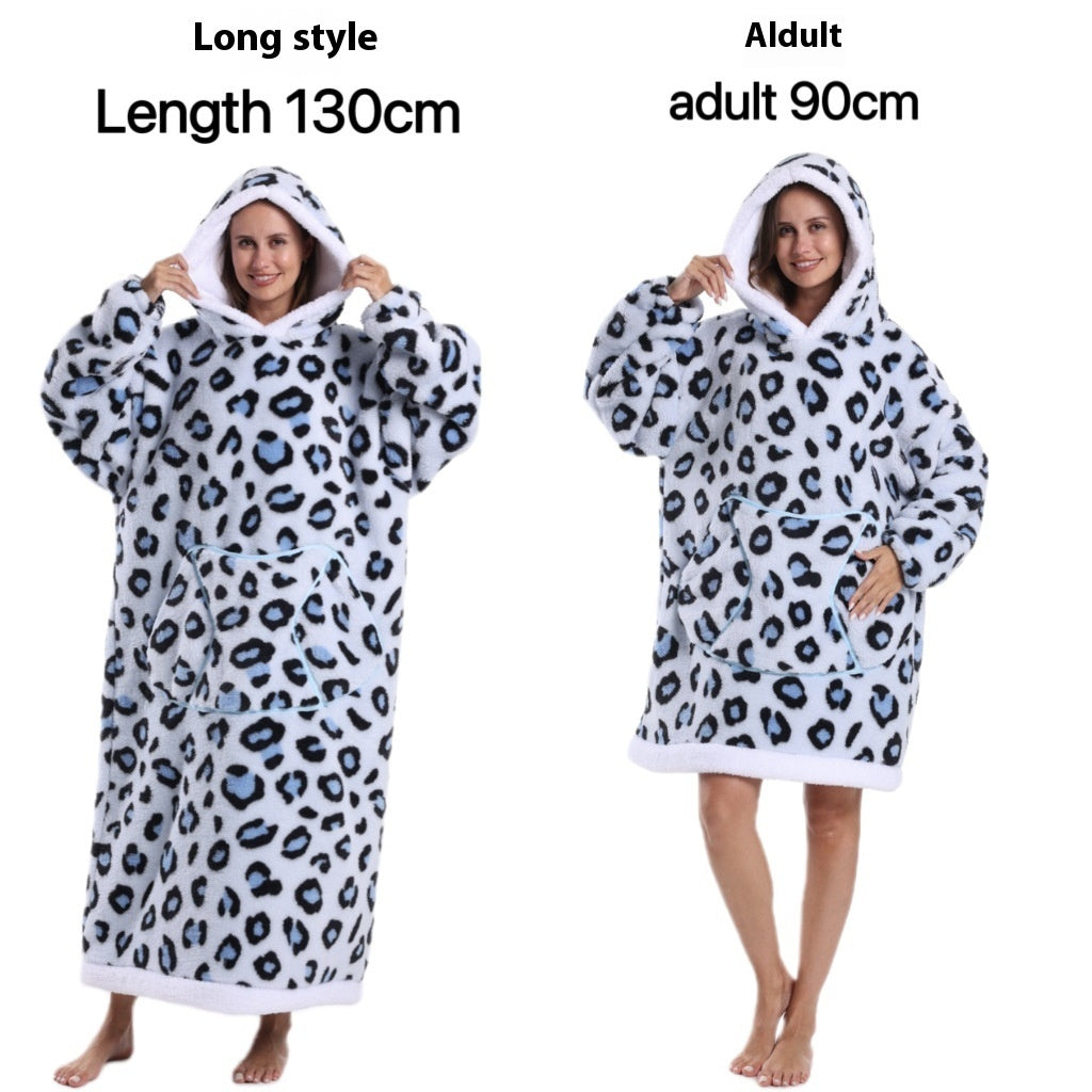 Cold-proof Clothes Pajamas Lazy TV Blanket