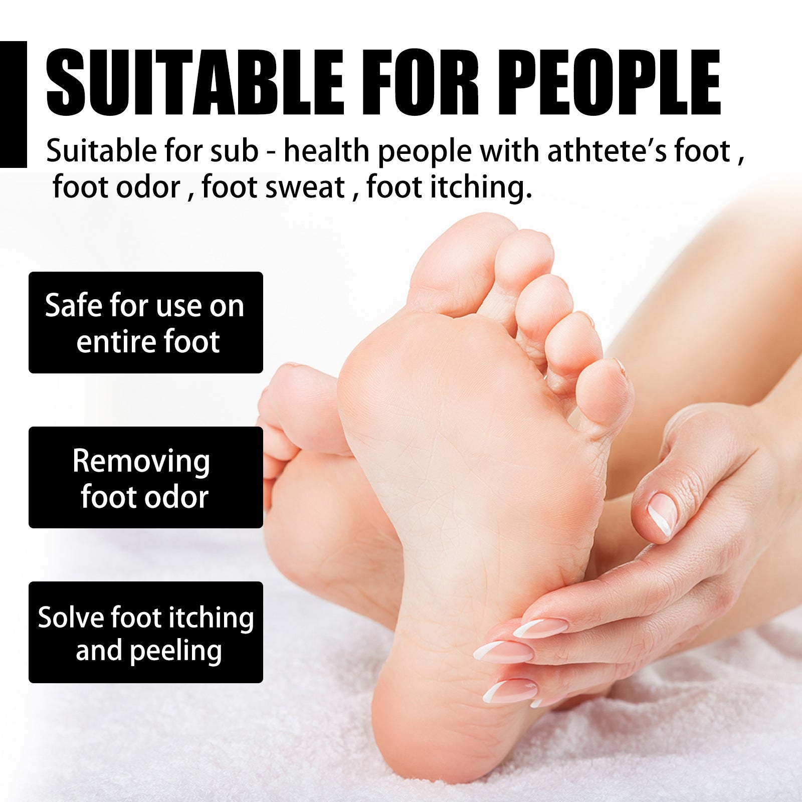 Foot Deodorant Cream Anti-itching Deodorant Anti-rot Feet Dry Peeling Care