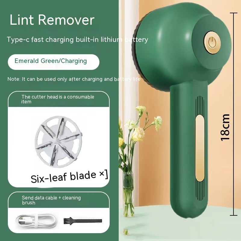 Household Fashion Portable Two-in-One Rechargeable Hair Ball Trimmer
