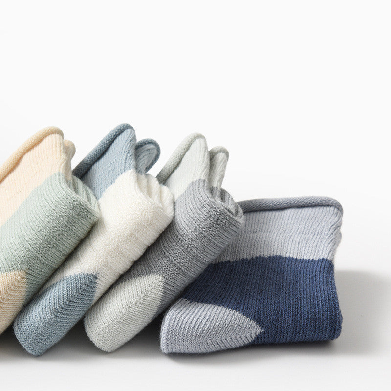 Baby Socks Pure Cotton Baby Boneless Loose