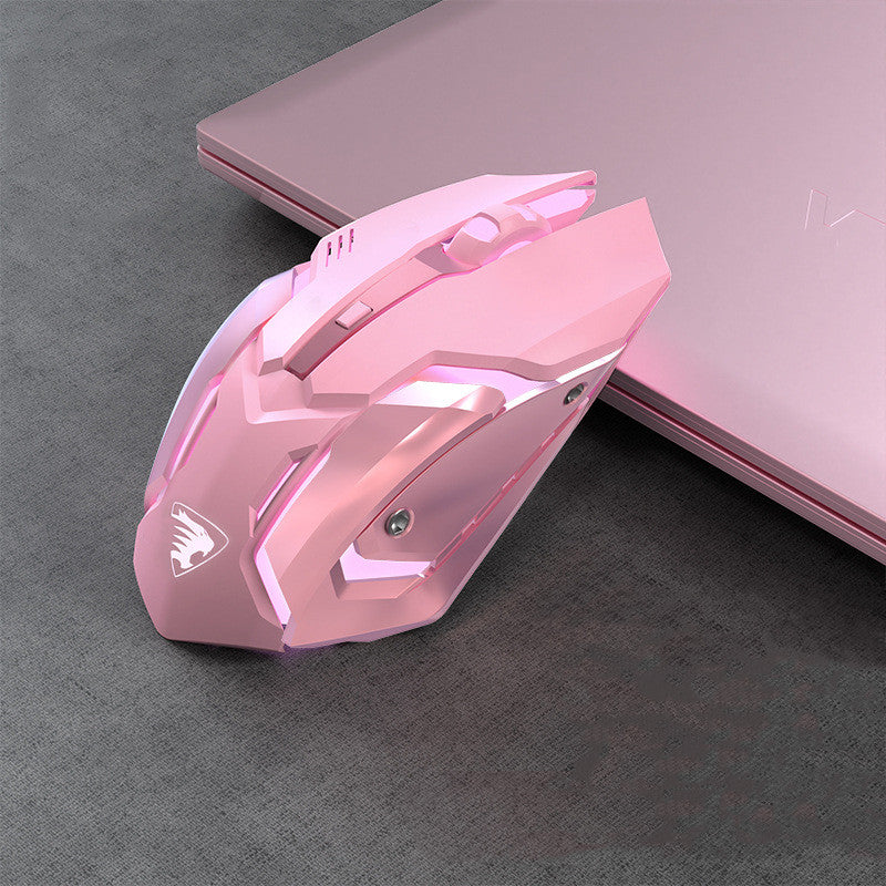 Wireless Bluetooth Mouse Rechargeable Silent Silent  Cute Notebook Mouse