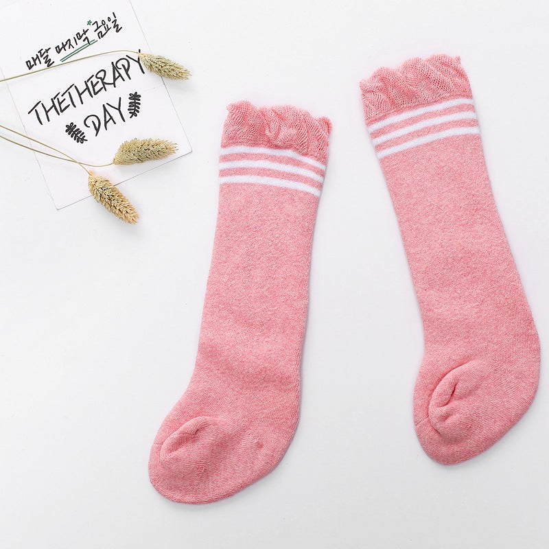 Thick baby socks loose mouth hair