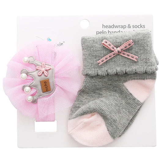 New Bow Princess Cotton Baby Socks