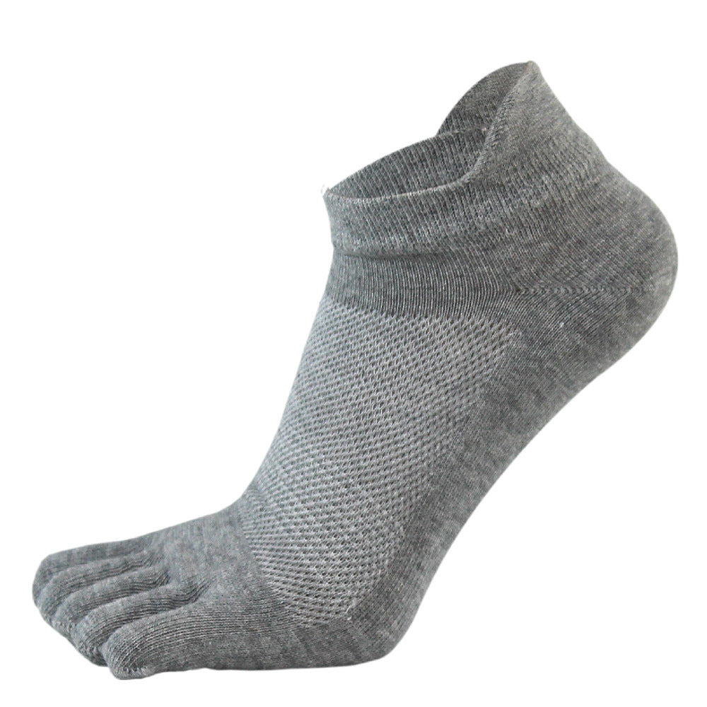 Men's Heel Short Tube Mesh Socks Split Toe Socks