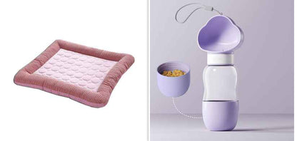 Pet Cooling Pad - Ice Silk Summer Mat - Amanluxe