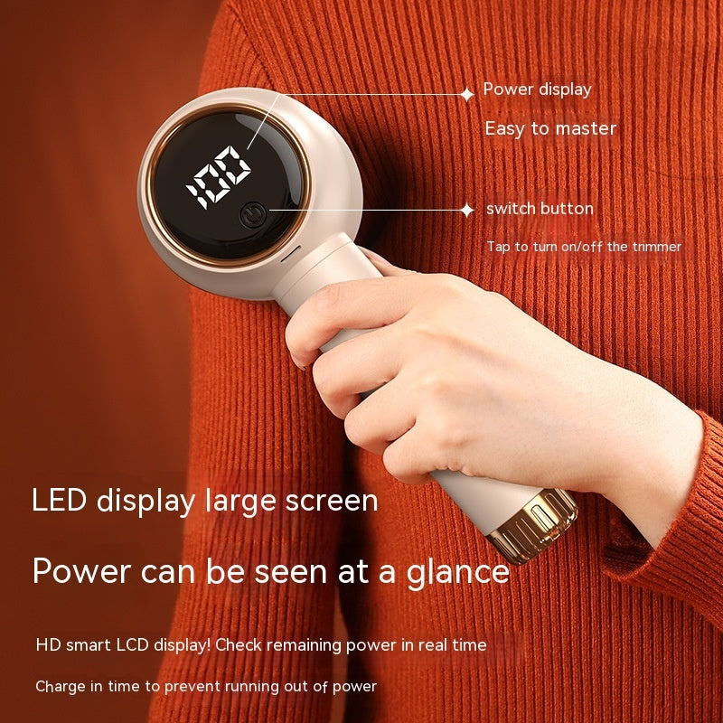 Household Fashion Portable Two-in-One Rechargeable Hair Ball Trimmer