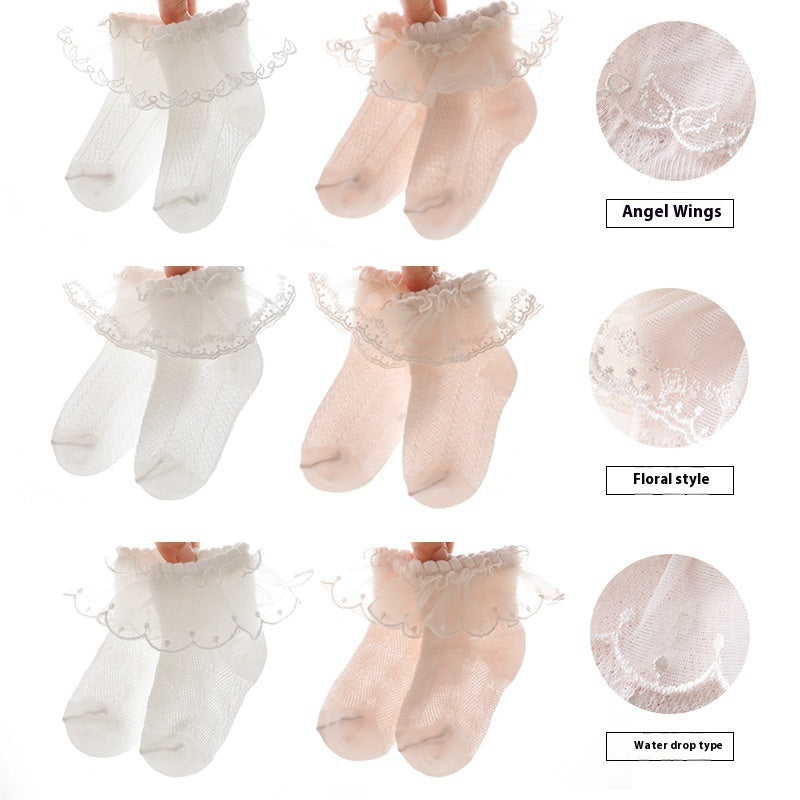 Korean Lace Baby Baby Lace Socks