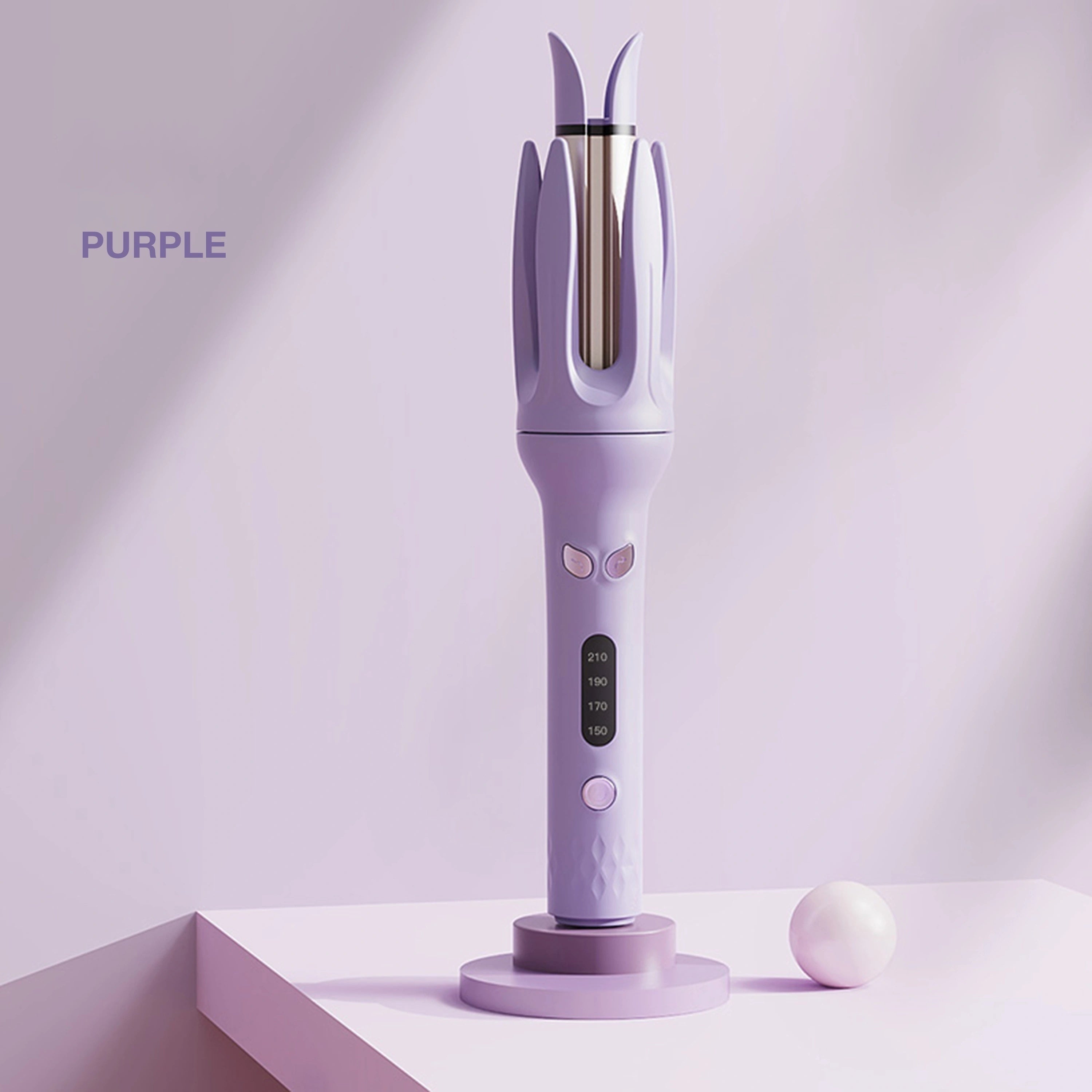 Automatic Hair Curler, 28mm Barrel, 4 Temperature Modes, Negative Ion Generator, Smart Timer And Sensor, Auto Off For Safety