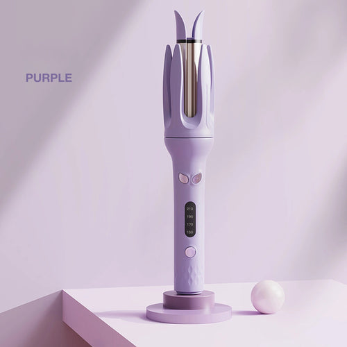 Automatic Hair Curler, 28mm Barrel, 4 Temperature Modes, Negative Ion Generator, Smart Timer And Sensor, Auto Off For Safety null