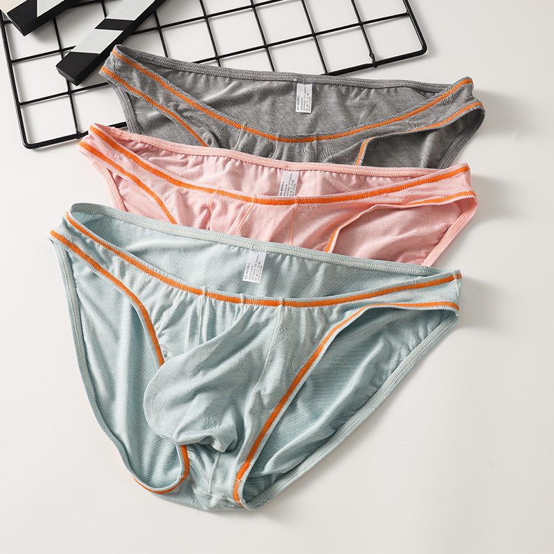 Men's New Ice Silk Underwear Butt-lift Underwear Hip