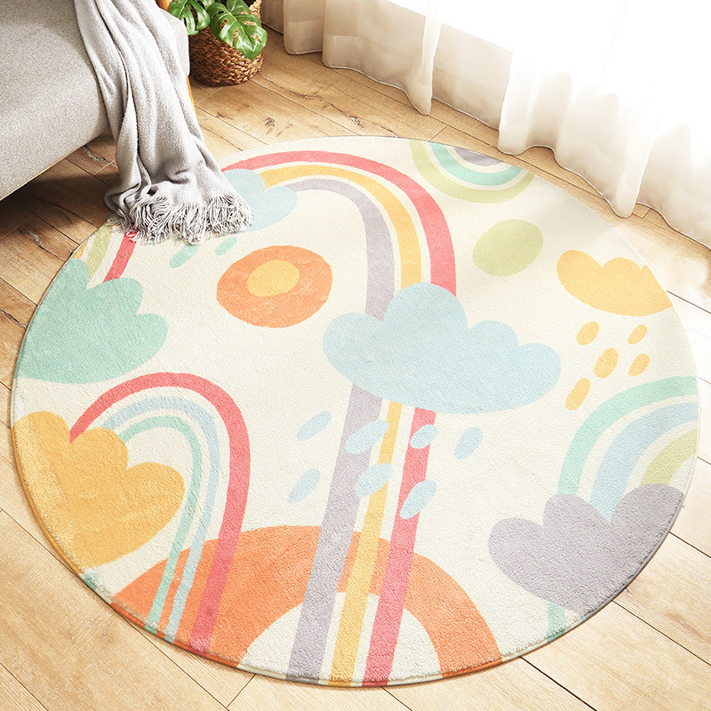 Cartoon Thickened Tea Table Blanket Bedroom