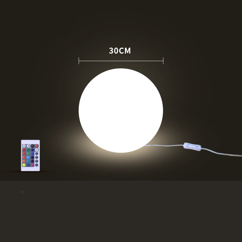 Moon Charging Net Red Bedroom Ball Bedside Lamp