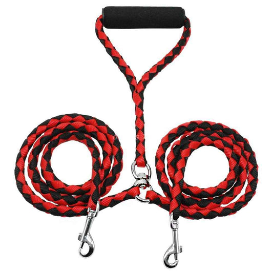 Braided PP Dog Leash - Round Rope - Amanluxe