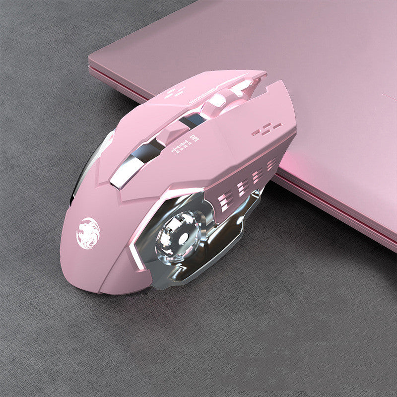 Wireless Bluetooth Mouse Rechargeable Silent Silent  Cute Notebook Mouse