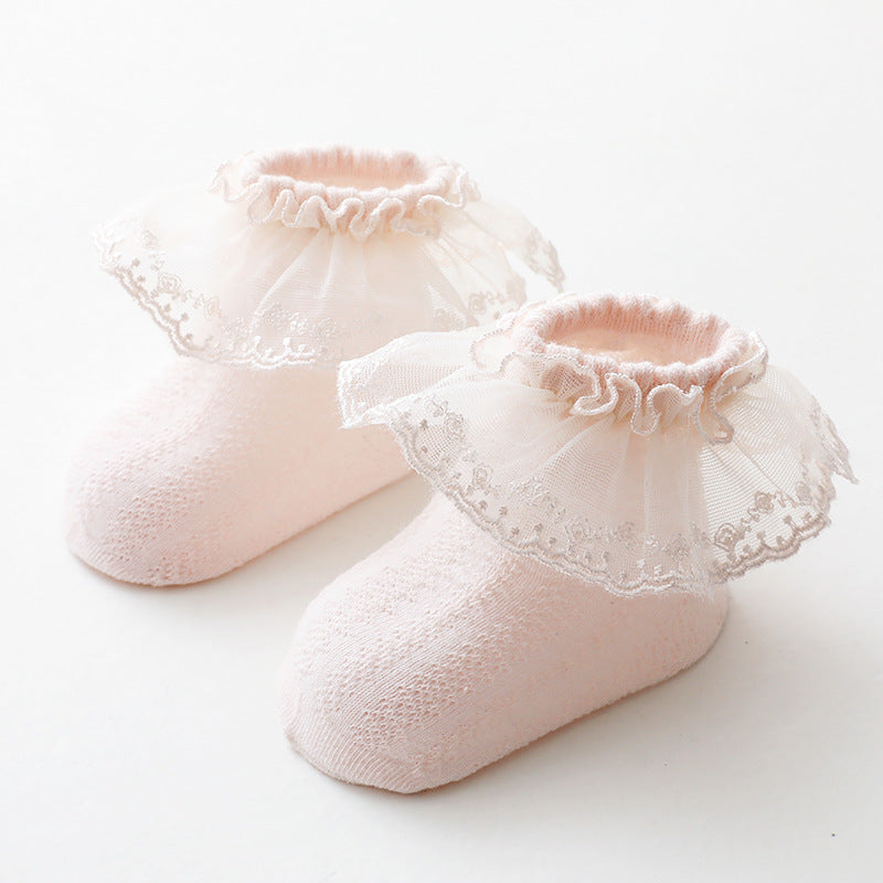 Korean Lace Baby Baby Lace Socks